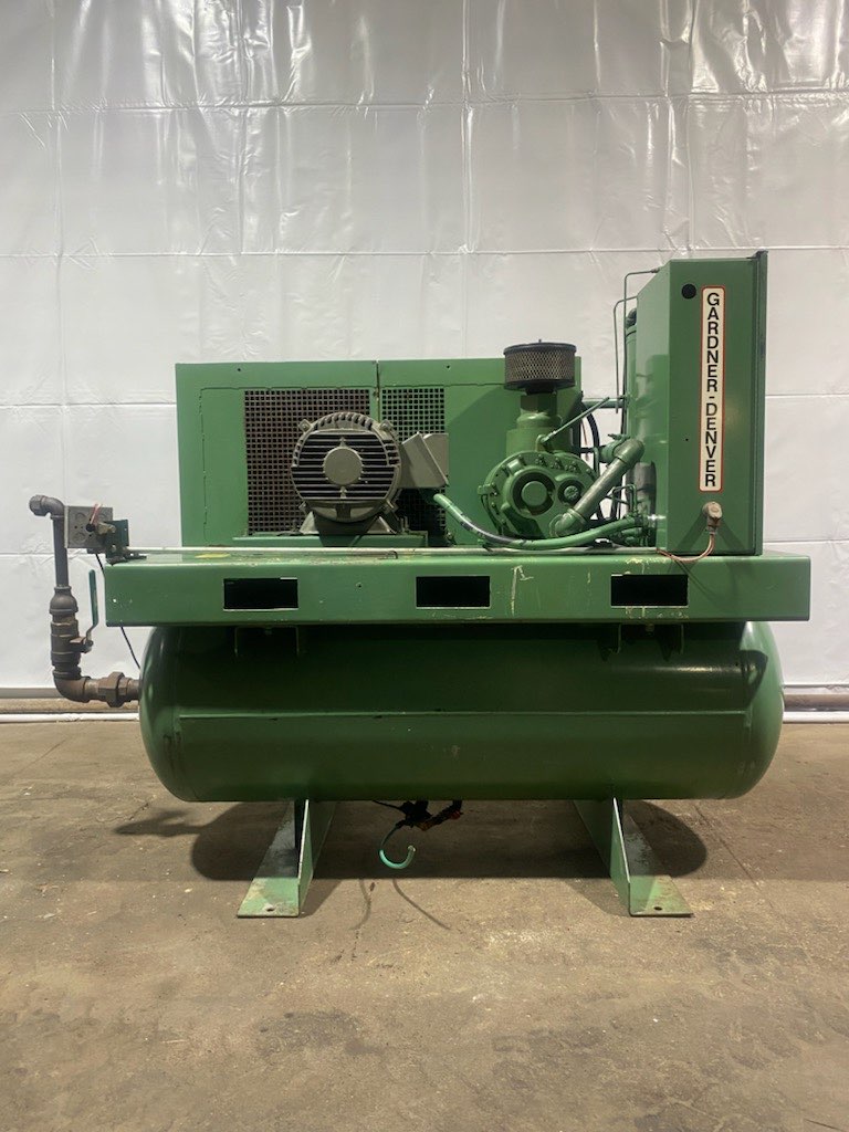 25HP Gardner Denver EBERFC Rotary Screw Air Compressor